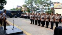 Delapan Perwira Polisi Rohul Dimutasi